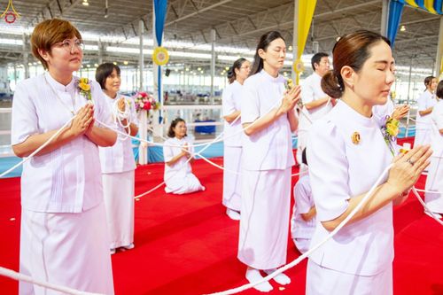 ภาพ No.346452:วันอาทิตย์ที่ 30 สิงหาคม พ.ศ.2569 พิธีจุดเทียนใจ ไฟนิรันดร์ อนันตชัย ณ รัตนบัลลังก์ วัดพระธรรมกาย