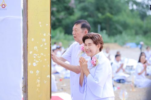 ภาพ No.339463:วันอังคารที่ 14  กรกฎาคม 2569 พิธีทอดผ้าป่าและพิธีตอกเสาเข็มมงคลต้นสุดท้าย องค์พระเจดีย์เพื่อสร้างสันติภาพโลก  ณ ธุดงคสถานพัฒนานิคม อ.พัฒนาพิคม จ.ลพบุรี
