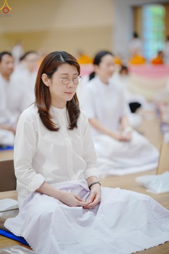 ภาพ No.341820:วันพุธที่ 29 กรกฎาคม พ.ศ. 2569 พิธีถวายผ้าอาบน้ำฝน เทียนพรรษาและประทีปโคมไฟ ณ ห้องแก้วสารพัดนึก 2 สภาธรรมกายสากล วัดพระธรรมกาย