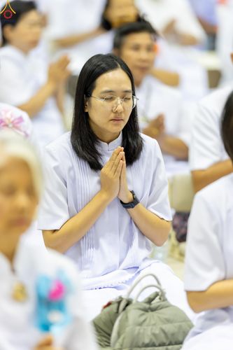 ภาพ No.311803:วันอังคารที่ 3 มีนาคม พ.ศ.2569 ปฏิบัติธรรมภาคสายวันมาฆบูชา พิธีถวายภัตตาหารเป็นสังฆทาน ณ สภาธรรมกายสากล วัดพระธรรมกาย