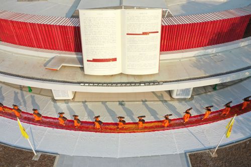 ภาพ No.36053:โครงการธรรมยาตรา เส้นทางพระผู้ปราบมาร ปีที่ 9 ณ วัดพระธรรมกาย