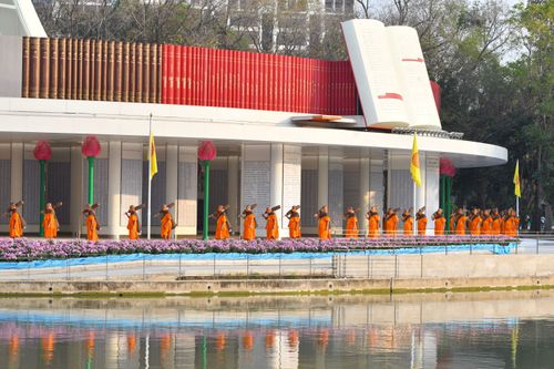 ภาพ No.36032:โครงการธรรมยาตรา เส้นทางพระผู้ปราบมาร ปีที่ 9 ณ วัดพระธรรมกาย