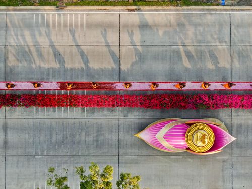 โครงการธรรมยาตรา เส้นทางพระผู้ปราบมาร ปีที่ 9 ณ วัดพระธรรมกาย