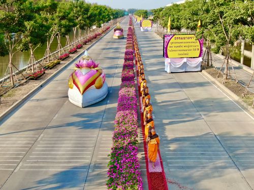 โครงการธรรมยาตรา เส้นทางพระผู้ปราบมาร ปีที่ 9 ณ วัดพระธรรมกาย