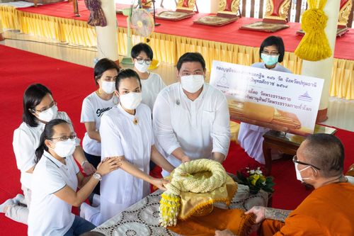 ภาพ No.37790:พิธีทอดกฐินสามัคคี ณ วัดดาวดึงษ์​ (บน)