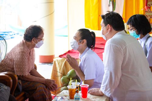 ภาพ No.37792:พิธีทอดกฐินสามัคคี ณ วัดดาวดึงษ์​ (บน)