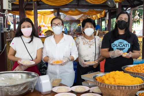 ภาพ No.37802:ธีทอดกฐินสามัคคี ณ วัดราษฎร์ศรัทธาทำ