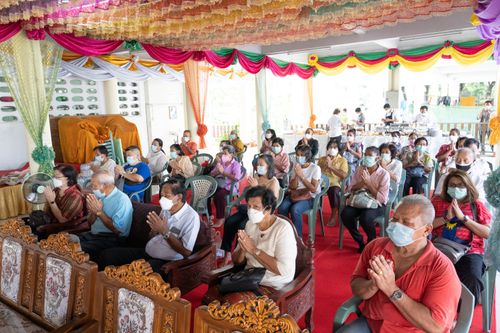 ภาพ No.37795:พิธีทอดกฐินสามัคคี ณ วัดดาวดึงษ์​ (บน)