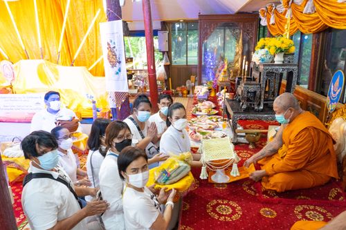 ภาพ No.37810:ธีทอดกฐินสามัคคี ณ วัดราษฎร์ศรัทธาทำ