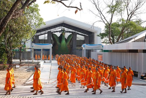 ภาพ No.28363:วันมหาปูชนียาจารย์ (อัญเชิญอัฐิธาตุคุณยายทองสุข)