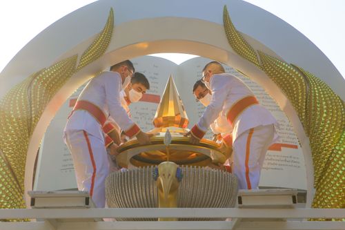 ภาพ No.28323:วันมหาปูชนียาจารย์ (อัญเชิญอัฐิธาตุคุณยายทองสุข)