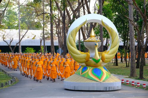 ภาพ No.28459:วันมหาปูชนียาจารย์ (อัญเชิญอัฐิธาตุคุณยายทองสุข)