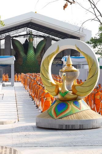 ภาพ No.28366:วันมหาปูชนียาจารย์ (อัญเชิญอัฐิธาตุคุณยายทองสุข)