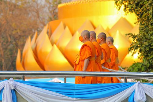 ภาพ No.28325:วันมหาปูชนียาจารย์ (อัญเชิญอัฐิธาตุคุณยายทองสุข)