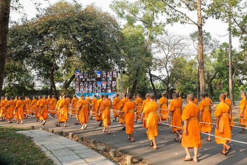 ภาพ No.28348:วันมหาปูชนียาจารย์ (อัญเชิญอัฐิธาตุคุณยายทองสุข)