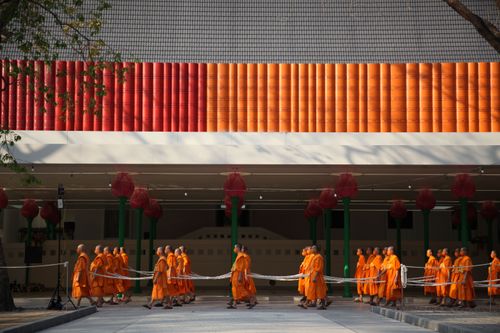 ภาพ No.28406:วันมหาปูชนียาจารย์ (อัญเชิญอัฐิธาตุคุณยายทองสุข)