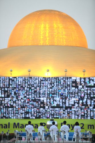 ภาพ No.28772:วันมาฆบูชา พิธีจุดประทีปออนไลน์ 2 ล้านดวง ถวายเป็นพุทธบูชา