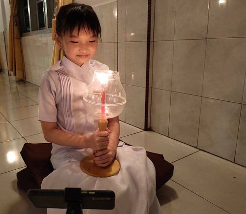 ภาพ No.28670:วันมาฆบูชา พิธีจุดประทีปออนไลน์ 2 ล้านดวง ถวายเป็นพุทธบูชา