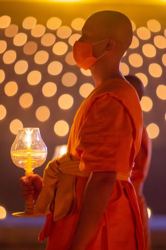 ภาพ No.28823:วันมาฆบูชา พิธีจุดประทีปออนไลน์ 2 ล้านดวง ถวายเป็นพุทธบูชา