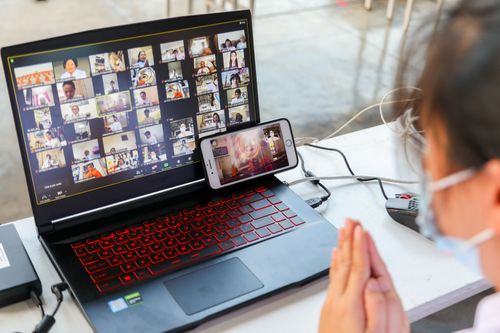 ภาพ No.28817:วันมาฆบูชา พิธีจุดประทีปออนไลน์ 2 ล้านดวง ถวายเป็นพุทธบูชา