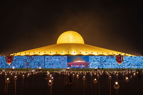 ภาพ No.28759:วันมาฆบูชา พิธีจุดประทีปออนไลน์ 2 ล้านดวง ถวายเป็นพุทธบูชา