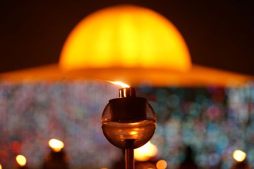 ภาพ No.28828:วันมาฆบูชา พิธีจุดประทีปออนไลน์ 2 ล้านดวง ถวายเป็นพุทธบูชา