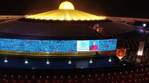 ภาพ No.28521:วันมาฆบูชา พิธีจุดประทีปออนไลน์ 2 ล้านดวง ถวายเป็นพุทธบูชา