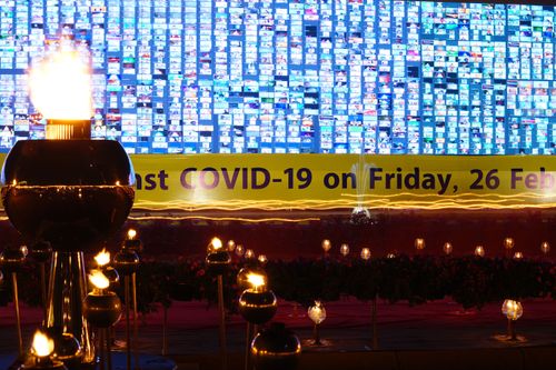 ภาพ No.28813:วันมาฆบูชา พิธีจุดประทีปออนไลน์ 2 ล้านดวง ถวายเป็นพุทธบูชา