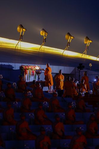 ภาพ No.28616:วันมาฆบูชา พิธีจุดประทีปออนไลน์ 2 ล้านดวง ถวายเป็นพุทธบูชา