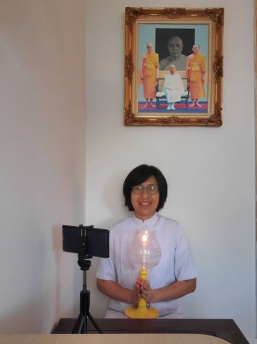 ภาพ No.28681:วันมาฆบูชา พิธีจุดประทีปออนไลน์ 2 ล้านดวง ถวายเป็นพุทธบูชา