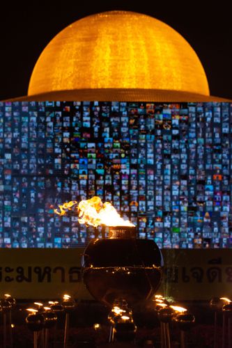 ภาพ No.28552:วันมาฆบูชา พิธีจุดประทีปออนไลน์ 2 ล้านดวง ถวายเป็นพุทธบูชา