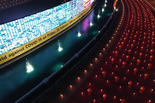 ภาพ No.28649:วันมาฆบูชา พิธีจุดประทีปออนไลน์ 2 ล้านดวง ถวายเป็นพุทธบูชา