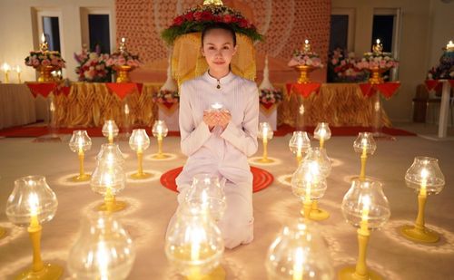 ภาพ No.28698:วันมาฆบูชา พิธีจุดประทีปออนไลน์ 2 ล้านดวง ถวายเป็นพุทธบูชา