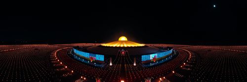 ภาพ No.28535:วันมาฆบูชา พิธีจุดประทีปออนไลน์ 2 ล้านดวง ถวายเป็นพุทธบูชา