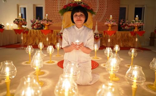 ภาพ No.28702:วันมาฆบูชา พิธีจุดประทีปออนไลน์ 2 ล้านดวง ถวายเป็นพุทธบูชา