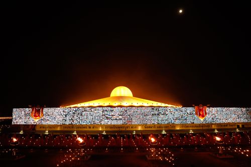 ภาพ No.28626:วันมาฆบูชา พิธีจุดประทีปออนไลน์ 2 ล้านดวง ถวายเป็นพุทธบูชา