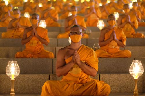 ภาพ No.28799:วันมาฆบูชา พิธีจุดประทีปออนไลน์ 2 ล้านดวง ถวายเป็นพุทธบูชา