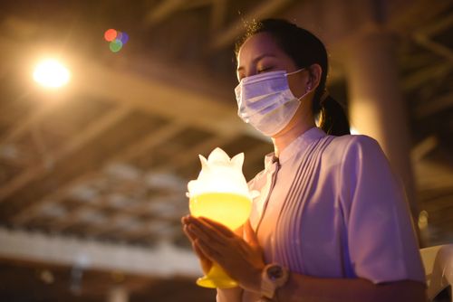 ภาพ No.28837:วันมาฆบูชา พิธีจุดประทีปออนไลน์ 2 ล้านดวง ถวายเป็นพุทธบูชา