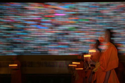 ภาพ No.28752:วันมาฆบูชา พิธีจุดประทีปออนไลน์ 2 ล้านดวง ถวายเป็นพุทธบูชา