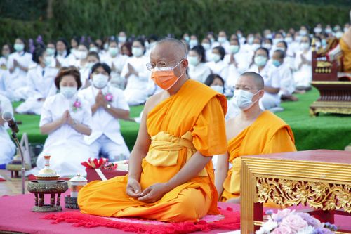 ภาพ No.31805:พิธีต้อนรับตราตั้งเจ้าคณะอำเภอฮอด พระครูสังวรสิทธิโชติ วิชาญ อิทฺธินาโค