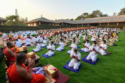 ภาพ No.31816:พิธีต้อนรับตราตั้งเจ้าคณะอำเภอฮอด พระครูสังวรสิทธิโชติ วิชาญ อิทฺธินาโค