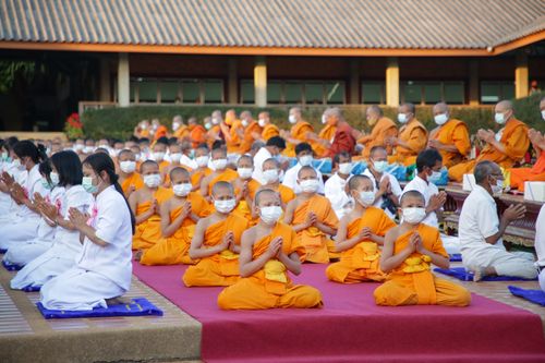 ภาพ No.31819:พิธีต้อนรับตราตั้งเจ้าคณะอำเภอฮอด พระครูสังวรสิทธิโชติ วิชาญ อิทฺธินาโค