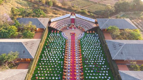 ภาพ No.31823:พิธีต้อนรับตราตั้งเจ้าคณะอำเภอฮอด พระครูสังวรสิทธิโชติ วิชาญ อิทฺธินาโค