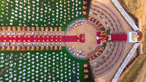 ภาพ No.31824:พิธีต้อนรับตราตั้งเจ้าคณะอำเภอฮอด พระครูสังวรสิทธิโชติ วิชาญ อิทฺธินาโค