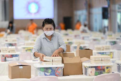 ภาพ No.31727:พิธีถวายสังฆทานแด่คณะสงฆ์ 323 วัด ใน 4 จังหวัดภาคใต้ ครั้งที่ 153 (ออนไลน์)