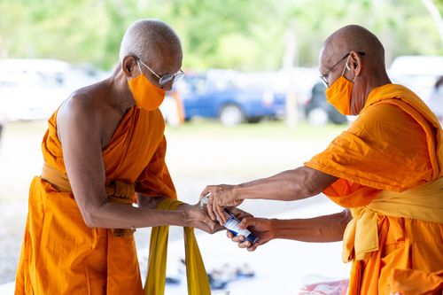 ภาพ No.31731:พิธีถวายสังฆทานแด่คณะสงฆ์ 323 วัด ใน 4 จังหวัดภาคใต้ ครั้งที่ 153 (ออนไลน์)