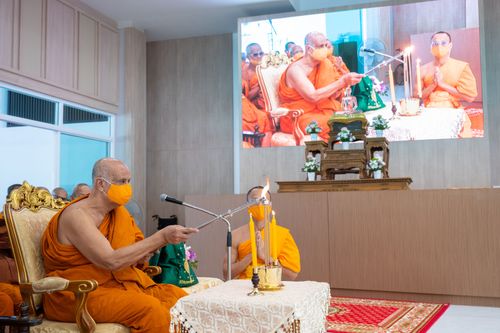 ภาพ No.31736:พิธีถวายสังฆทานแด่คณะสงฆ์ 323 วัด ใน 4 จังหวัดภาคใต้ ครั้งที่ 153 (ออนไลน์)