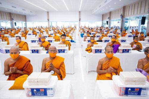 ภาพ No.31740:พิธีถวายสังฆทานแด่คณะสงฆ์ 323 วัด ใน 4 จังหวัดภาคใต้ ครั้งที่ 153 (ออนไลน์)