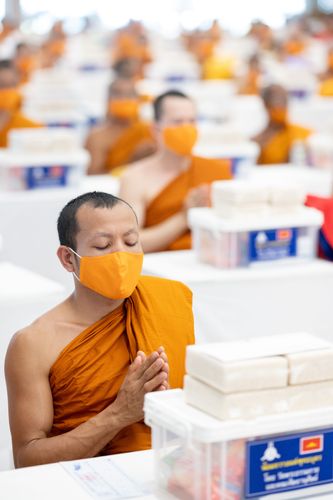 ภาพ No.31774:พิธีถวายสังฆทานแด่คณะสงฆ์ 323 วัด ใน 4 จังหวัดภาคใต้ ครั้งที่ 153 (ออนไลน์)