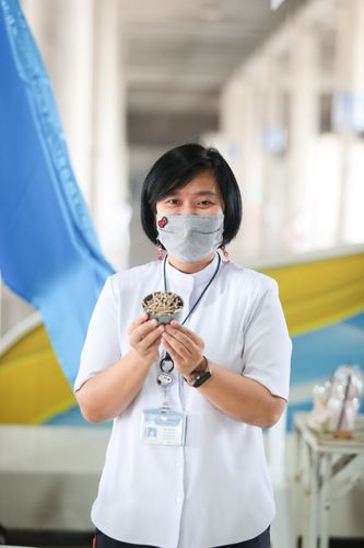 ภาพ No.31264:กิจกรรมงานบุญ ร่วมกันทำไส้เทียนและหล่อเทียนกระป๋อง